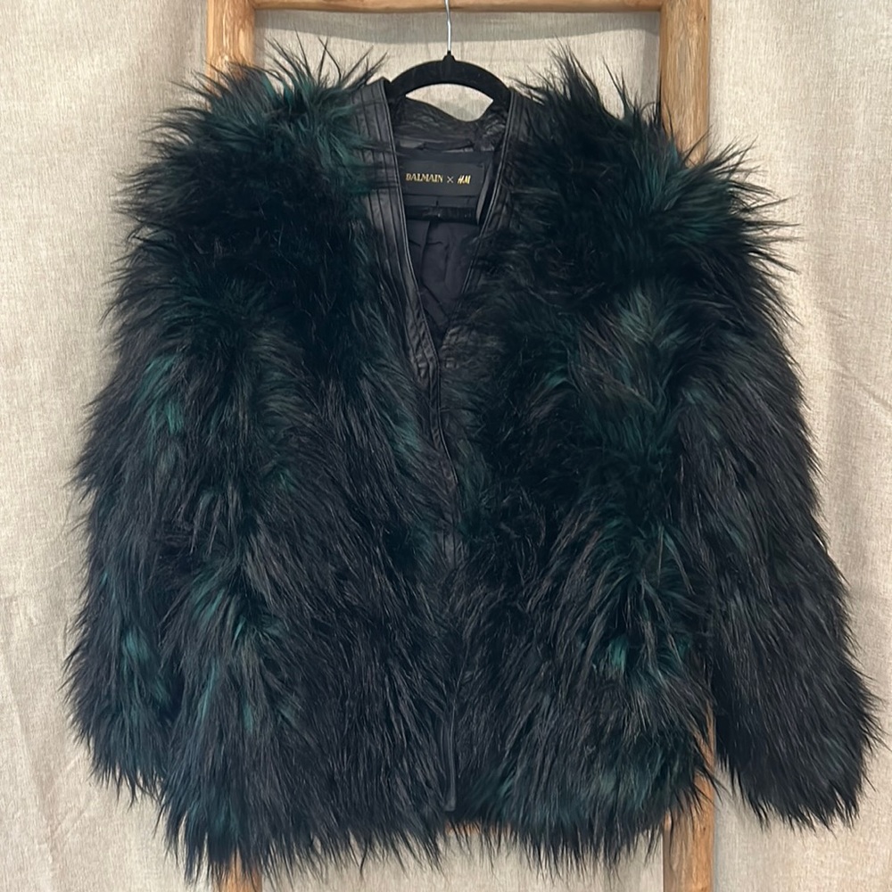 Balmain x HM coat size 4